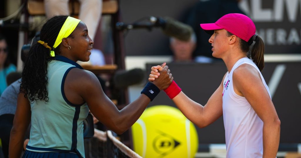 ‘She’s the one to beat’: Gauff reacts after losing to Swiatek in Rome