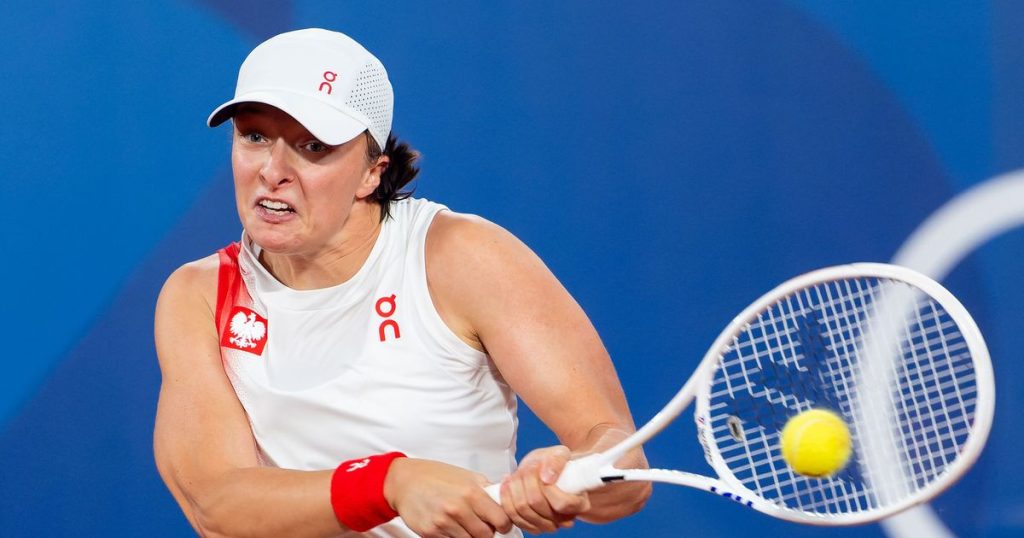 Swiatek sinks Begu in Olympic opener