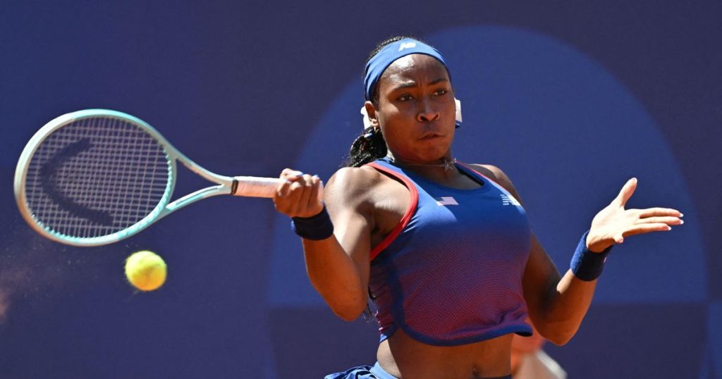 Gauff leads American squad into Olympics Round of 16