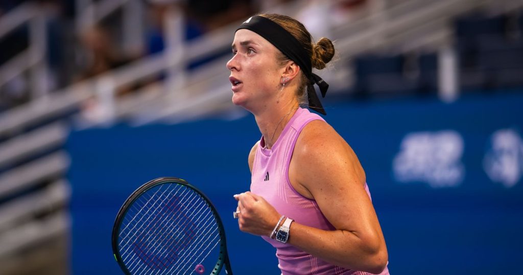 Svitolina wins Cincinnati opener; Anisimova withdraws with fatigue