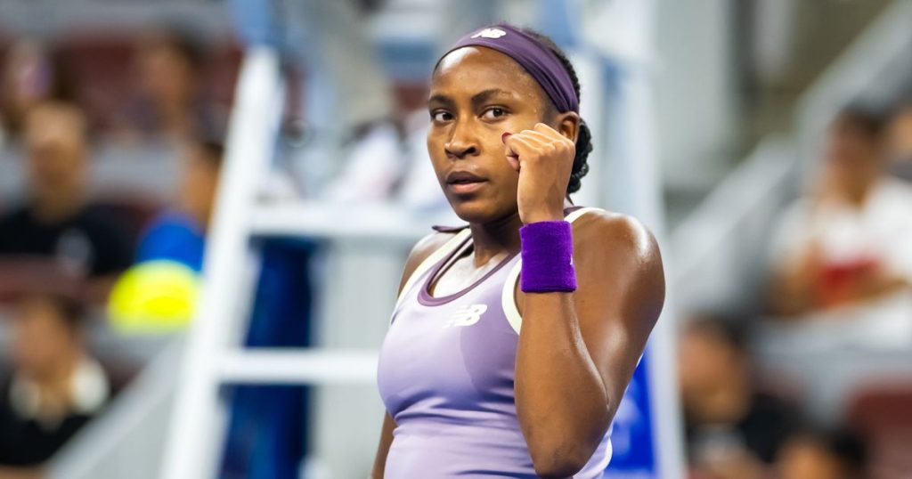 By the numbers: Gauff eases into Beijing fourth round