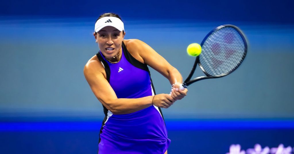 Pegula holds off Parry to advance to Beijing third round