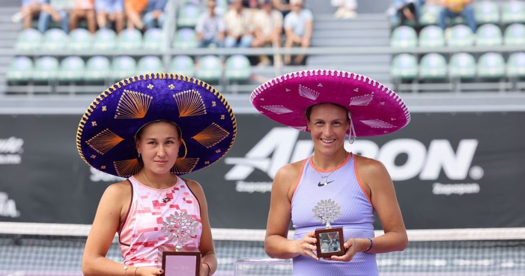 Rakhimova overcomes Maria in Guadalajara to lift first WTA 125 trophy