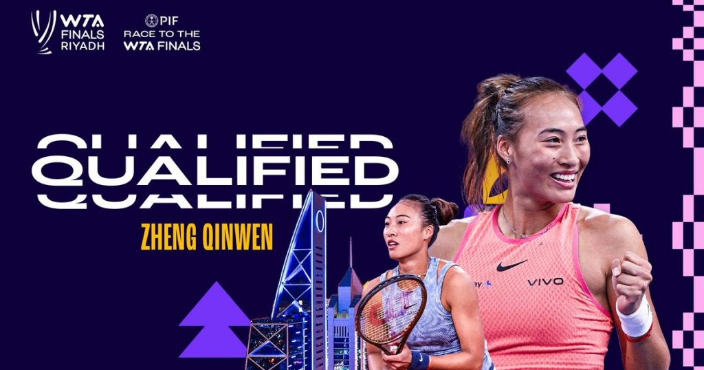 Zheng, Krejcikova qualify for WTA Finals Riyadh to set star-studded field