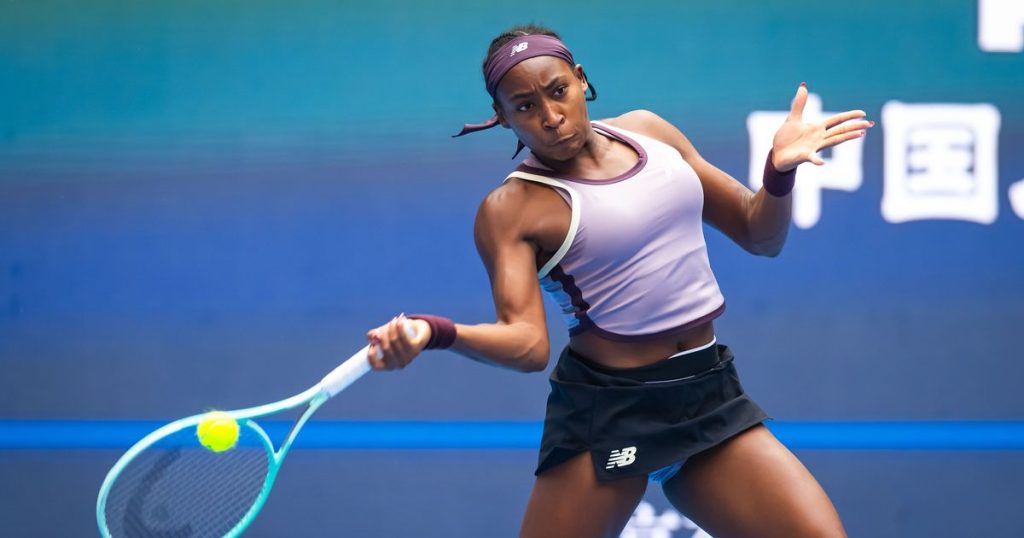 Gauff moves into Beijing final after comeback win over Badosa