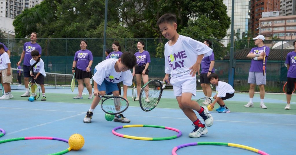 WTA Foundation and Morgan Stanley host Come Play clinics in Hong Kong