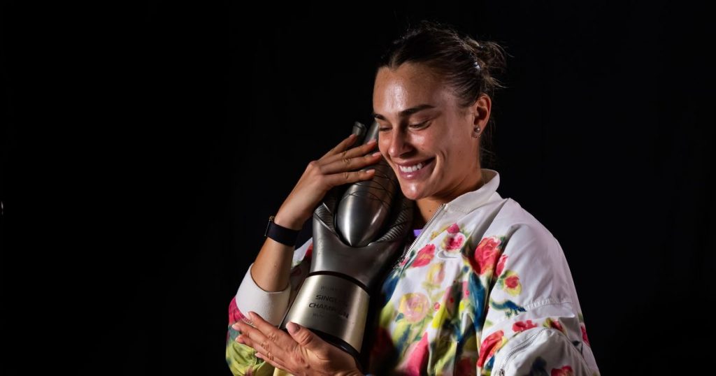 Aryna Sabalenka reclaims PIF WTA World No.1 singles ranking