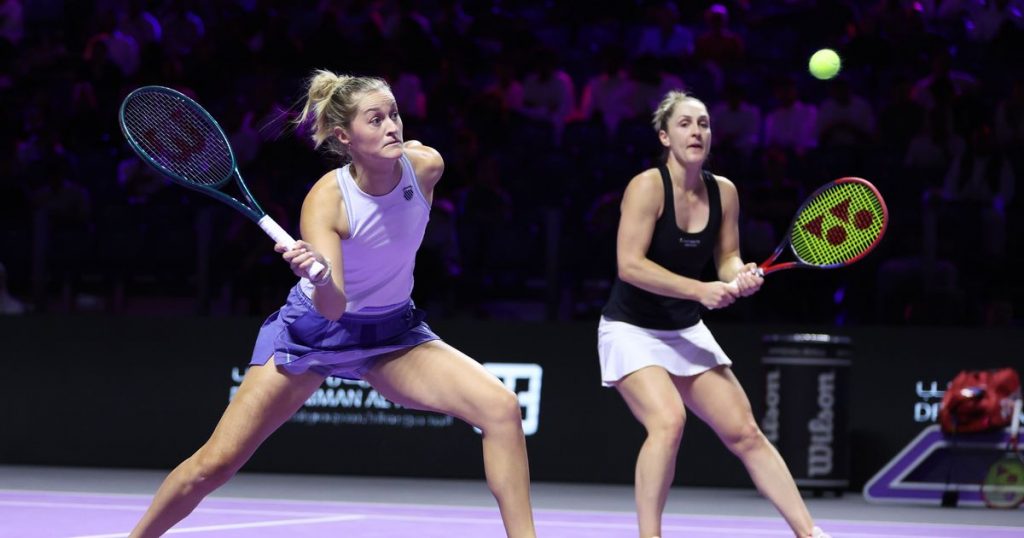 Dabrowski/Routliffe edge Dolehide/Krawczyk, stay unbeaten at WTA Finals